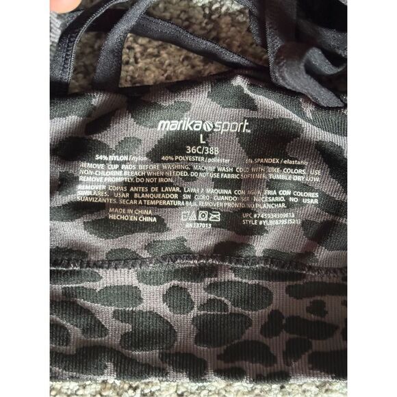 ❤️Marika Sports Strappy Back Sports Bra - Picture 4 of 4